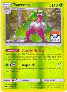 Tsareena - 20/149 (League Challenge) [2nd Place] - League & Championship Cards - Pokemon card