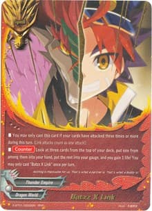 Batzz x Link - The Dark Lord's Rebirth! - Future Card BuddyFight card