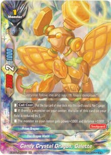 Candy Crystal Dragon, Galette - The Dark Lord's Rebirth! - Future Card BuddyFight card