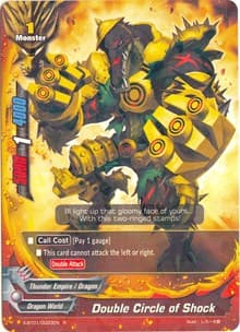 Double Circle of Shock - The Dark Lord's Rebirth! - Future Card BuddyFight card