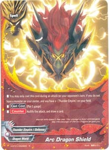 Arc Dragon Shield - The Dark Lord's Rebirth! - Future Card BuddyFight card