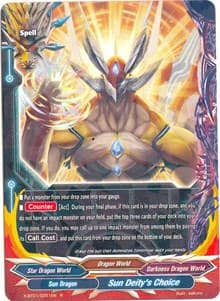 Sun Deity's Choice - The Dark Lord's Rebirth! - Future Card BuddyFight card