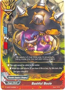 Bashful Boule - The Dark Lord's Rebirth! - Future Card BuddyFight card