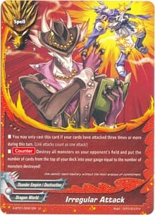 Irregular Attack - The Dark Lord's Rebirth! - Future Card BuddyFight card