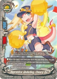 Apprentice Underling, Cheery En - The Dark Lord's Rebirth! - Future Card BuddyFight card