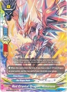 Red Crystal Dragon, Almarone - The Dark Lord's Rebirth! - Future Card BuddyFight card