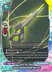 Gunrod, Hammerschmidt Type-CLA - The Dark Lord's Rebirth! - Future Card BuddyFight card