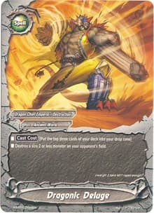 Dragonic Deluge - The Dark Lord's Rebirth! - Future Card BuddyFight card