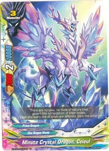 Minute Crystal Dragon, Ceieul - The Dark Lord's Rebirth! - Future Card BuddyFight card
