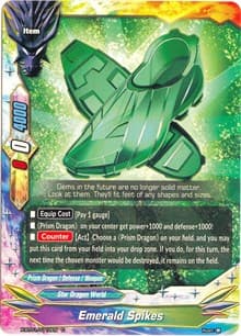 Emerald Spikes - The Dark Lord's Rebirth! - Future Card BuddyFight card