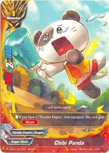 Chibi Panda - The Dark Lord's Rebirth! - Future Card BuddyFight card
