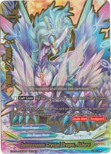 Quintessence Crystal Dragon, Athora - The Dark Lord's Rebirth! - Future Card BuddyFight card