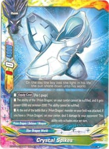 Crystal Spike - The Dark Lord's Rebirth! - Future Card BuddyFight card