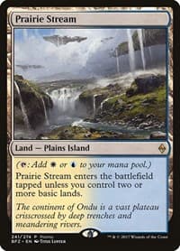 Prairie Stream - Standard Showdown Promos - Magic: The Gathering card