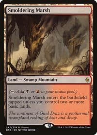 Smoldering Marsh - Standard Showdown Promos - Magic: The Gathering card
