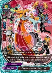 Demon Musician, Amdukias - Promo Cards - Future Card BuddyFight card