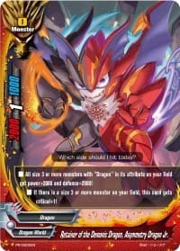 Retainer of the Demonic Dragon, Asymmetry Dragon Jr. - Promo Cards - Future Card BuddyFight card