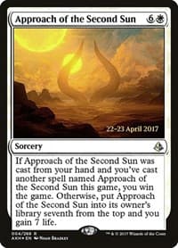 Approach of the Second Sun - Prerelease Cards - Magic: The Gathering card