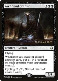Archfiend of Ifnir - Prerelease Cards - Magic: The Gathering card