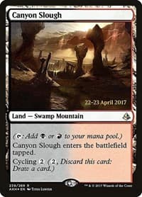 Canyon Slough - Prerelease Cards - Magic: The Gathering card