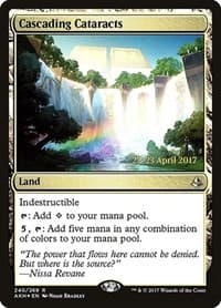 Cascading Cataracts - Prerelease Cards - Magic: The Gathering card