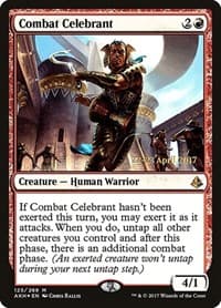 Combat Celebrant - Prerelease Cards - Magic: The Gathering card