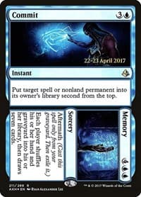 Commit // Memory - Prerelease Cards - Magic: The Gathering card