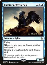 Curator of Mysteries - Prerelease Cards - Magic: The Gathering card