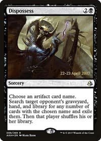 Dispossess - Prerelease Cards - Magic: The Gathering card