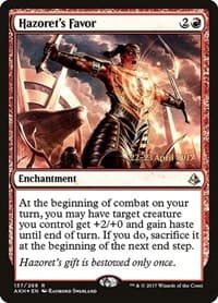 Hazoret's Favor - Prerelease Cards - Magic: The Gathering card