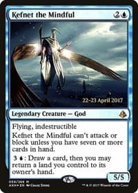 Kefnet the Mindful - Prerelease Cards - Magic: The Gathering card