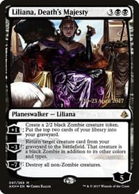 Liliana, Death's Majesty - Prerelease Cards - Magic: The Gathering card