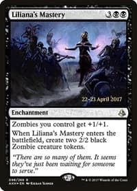 Liliana's Mastery - Prerelease Cards - Magic: The Gathering card