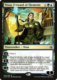 Nissa, Steward of Elements - Prerelease Cards - Magic: The Gathering card