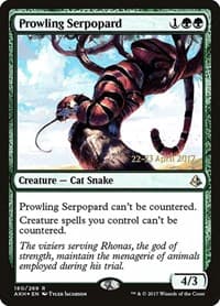 Prowling Serpopard - Prerelease Cards - Magic: The Gathering card