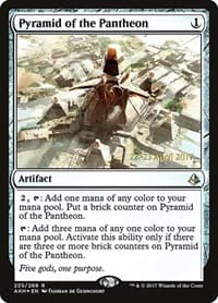Pyramid of the Pantheon - Prerelease Cards - Magic: The Gathering card