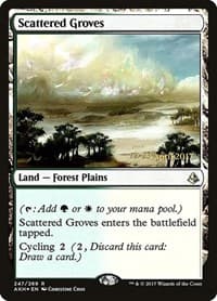 Scattered Groves - Prerelease Cards - Magic: The Gathering card