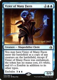 Vizier of Many Faces - Prerelease Cards - Magic: The Gathering card