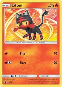 Litten - SM23 - SM Promos - Pokemon card