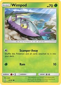 Wimpod - SM - Guardians Rising - Pokemon card
