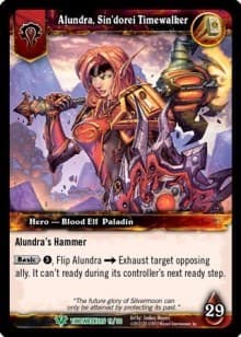 Alundra, Sin'dorei Timewalker - Timewalkers Heroes - WoW card