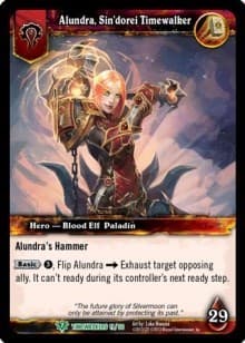 Alundra, Sin'dorei Timewalker (b) - Timewalkers Heroes - WoW card