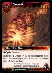 Cho'gall - Timewalkers Heroes - WoW card