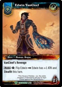 Edwin VanCleef - Timewalkers Heroes - WoW card
