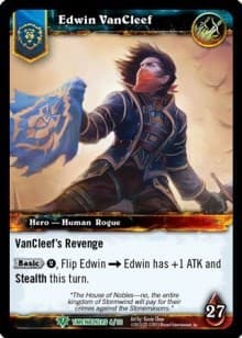 Edwin VanCleef (b) - Timewalkers Heroes - WoW card