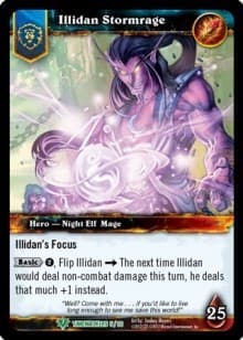 Illidan Stormrage - Timewalkers Heroes - WoW card