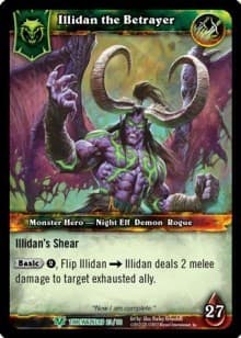 Illidan the Betrayer - Timewalkers Heroes - WoW card