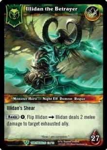 Illidan the Betrayer (b) - Timewalkers Heroes - WoW card