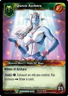 Queen Azshara - Timewalkers Heroes - WoW card