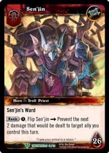 Sen'jin - Timewalkers Heroes - WoW card